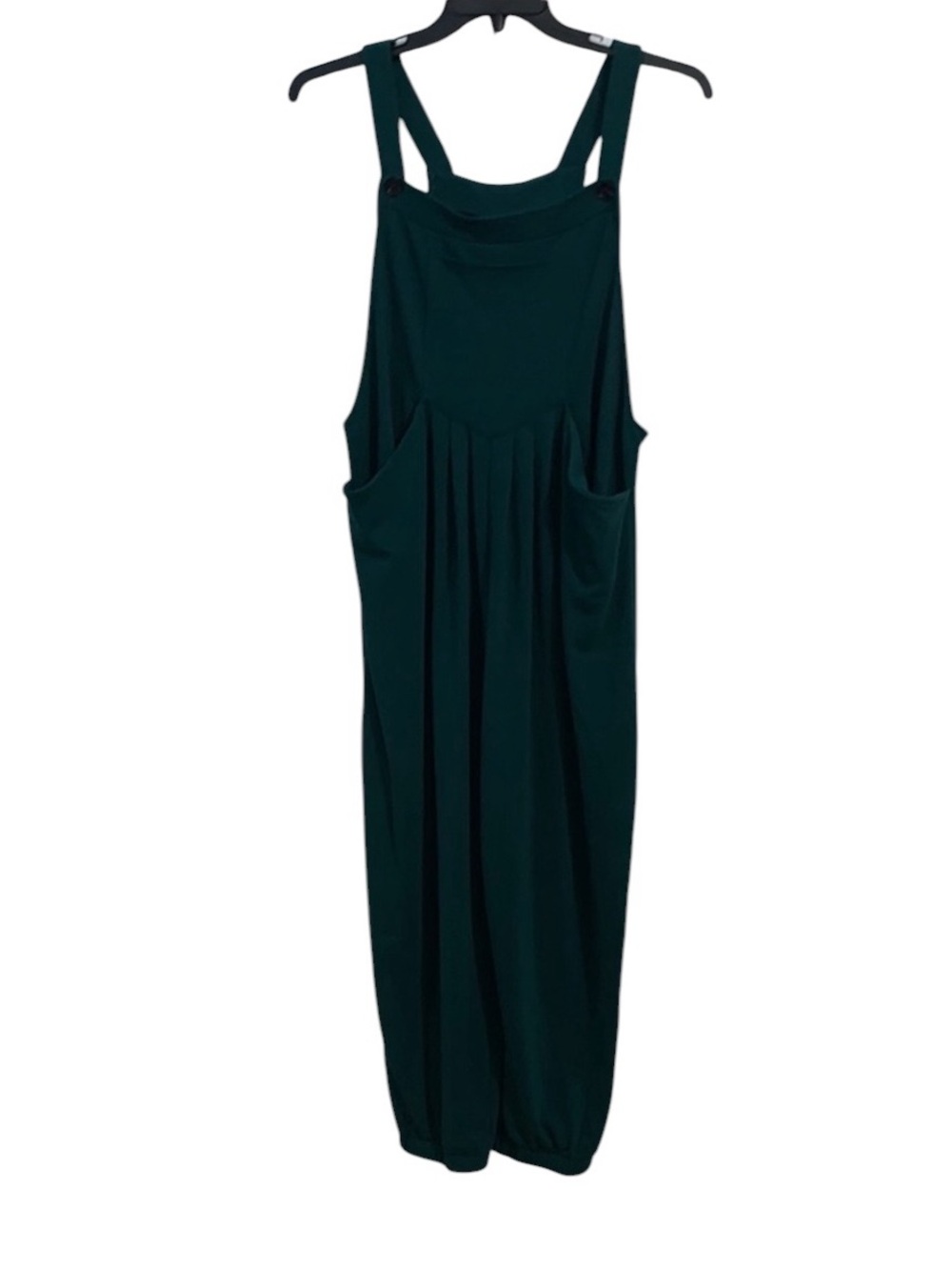 Halara Pockets Waffle Casual Jogger Overalls Green size Large - Picture 4 of 5